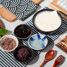 微糖豆漿豆花